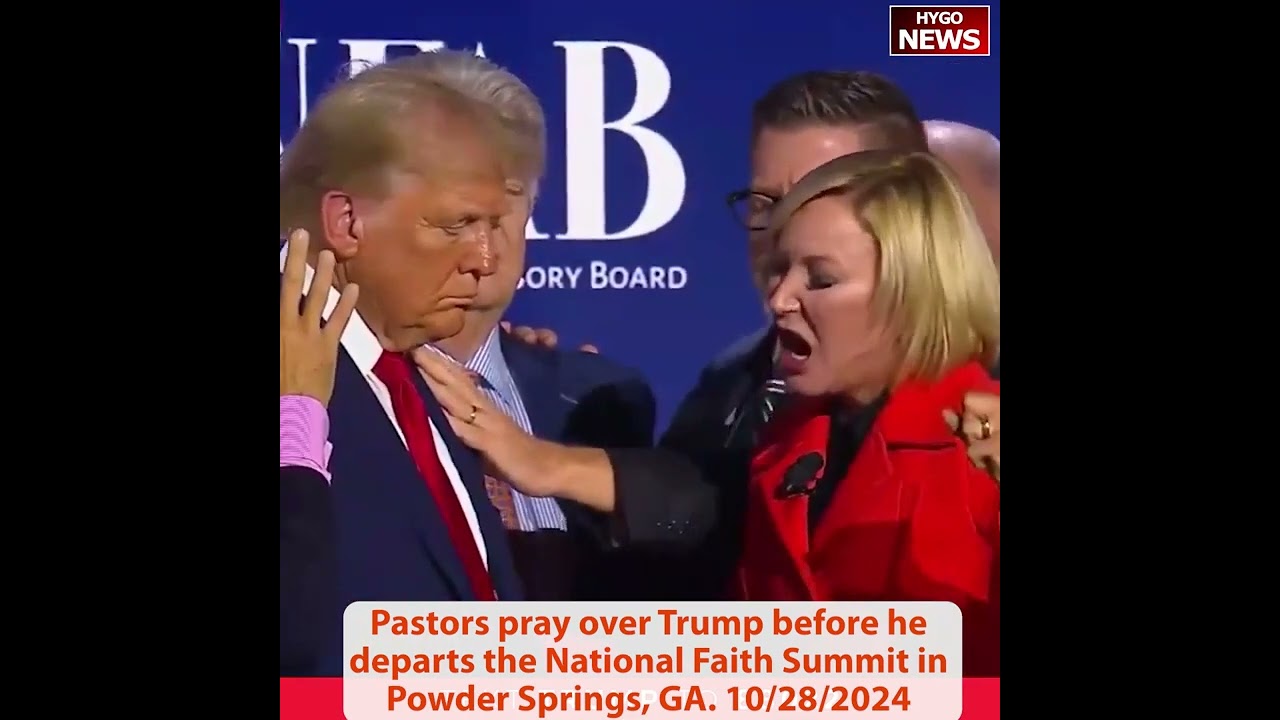 Pastors pray over Trump; Graham: you have raised up a man Trump, to be a warrior for word of God