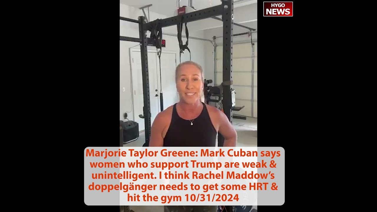 Mark Cuban weak & unintelligent women: Marjorie Taylor Greene, Anna Paulina Luna, Kayleigh McEnany