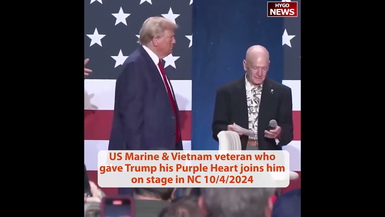 TRUMP: KAMALA $BILLION TO MIGRANTS, Marine & Vietnam veteran gave Trump his Purple Heart