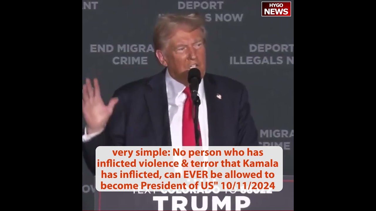 Trump: Nov 5, 2024 will be known as LIBERATION DAY! Kamala can NEVER be allowed to become President