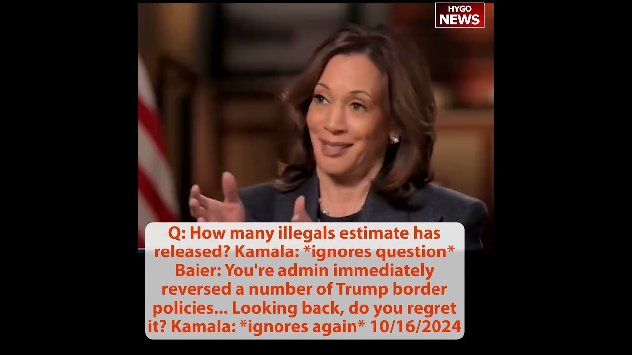 Q: you supported illegals drivers’ licenses, free tuition & free healthcare; Kamala: was 5 yrs ago