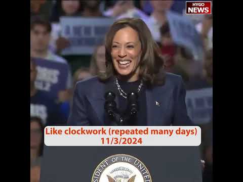 Kamala Like clockwork; Vance: in 2 days to take out trash in DC; Trump NO TAX ON TIPS/OVERTIME/SS