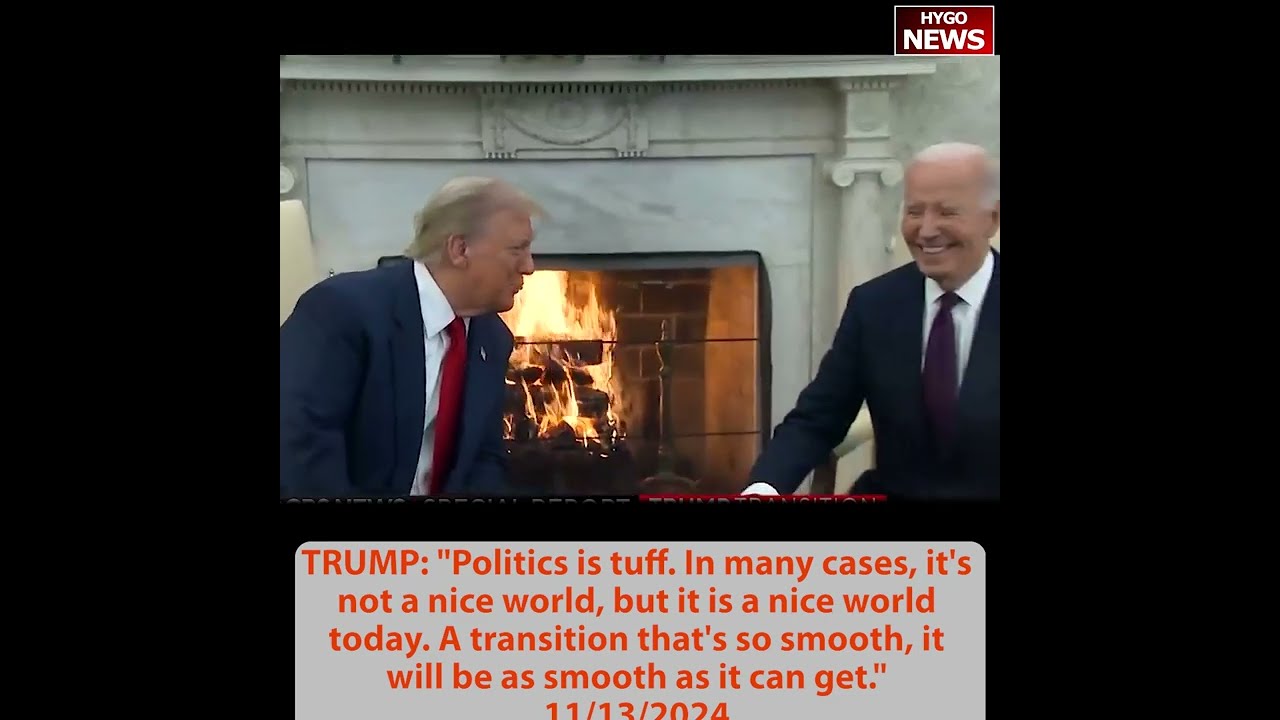 Historic meeting: A glowing Biden happily welcomed Trump; Obama met Trump 2016