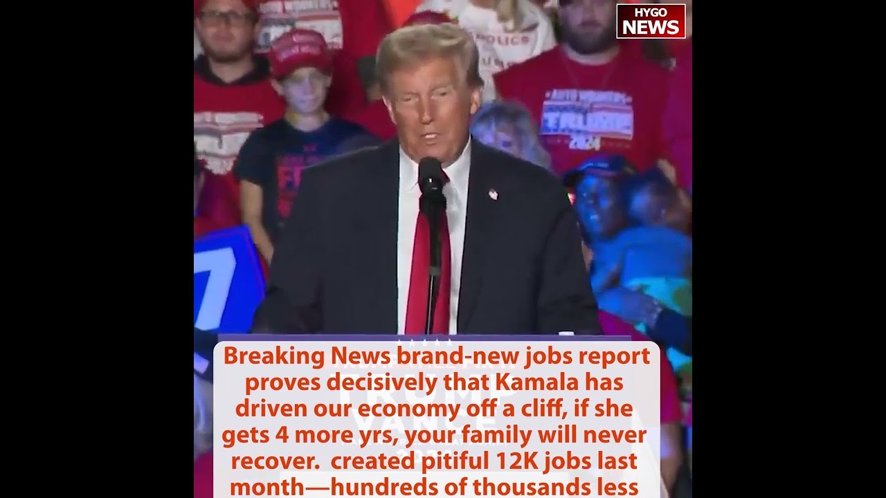 TRUMP: Detroit Lions doing well, same thing in gov get right people; Kamala, you’re FIRED!