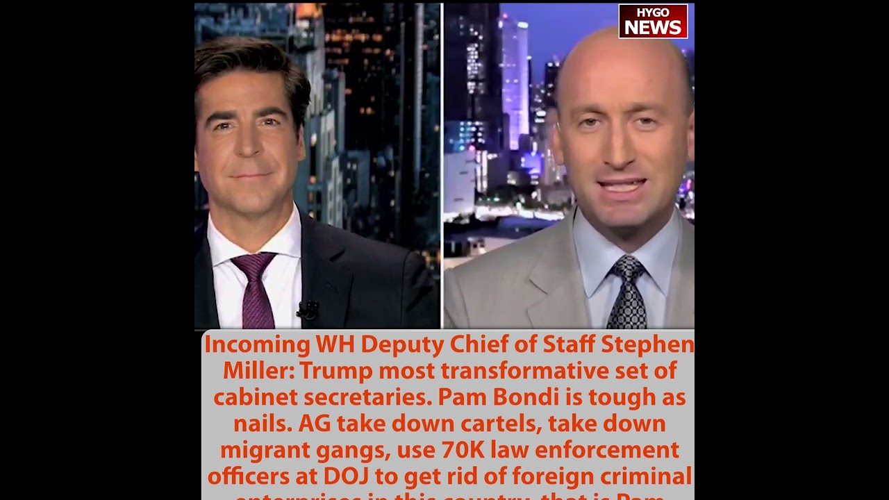 ‘Tough as Nails’: Stephen Miller on AG Pam Bondi; Denver Mayor willing to go to jail to stop deport