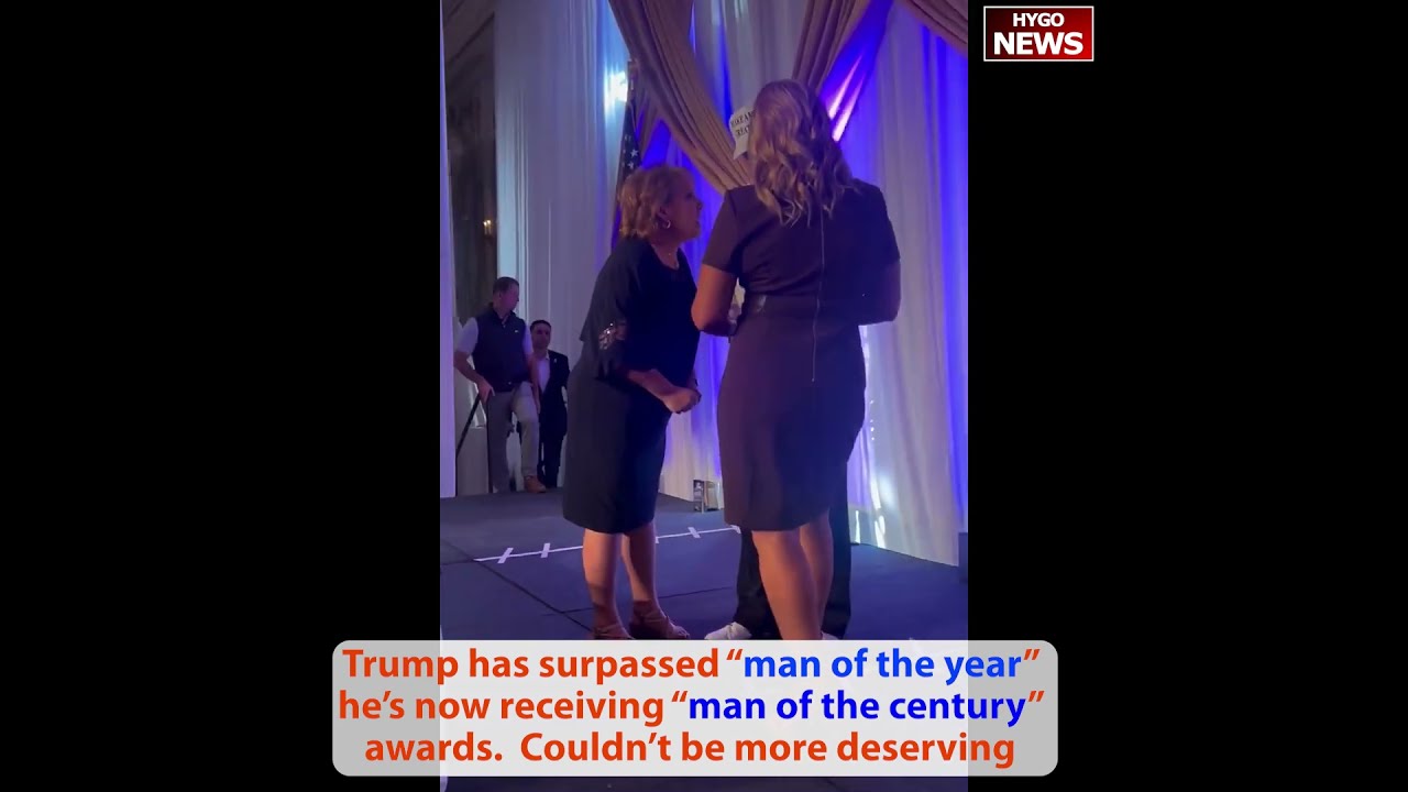 Trump surpassed man of the year, now receiving man of the century awards. Couldn’t be more deserving