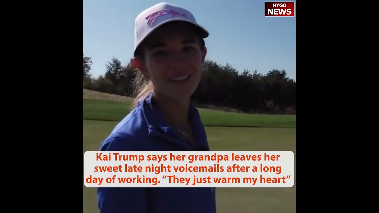 Dear anti-woman? Kai Trump on grandpa’s sweet voicemails; confirms Mark Zuckerberg at Mar-a-Lago