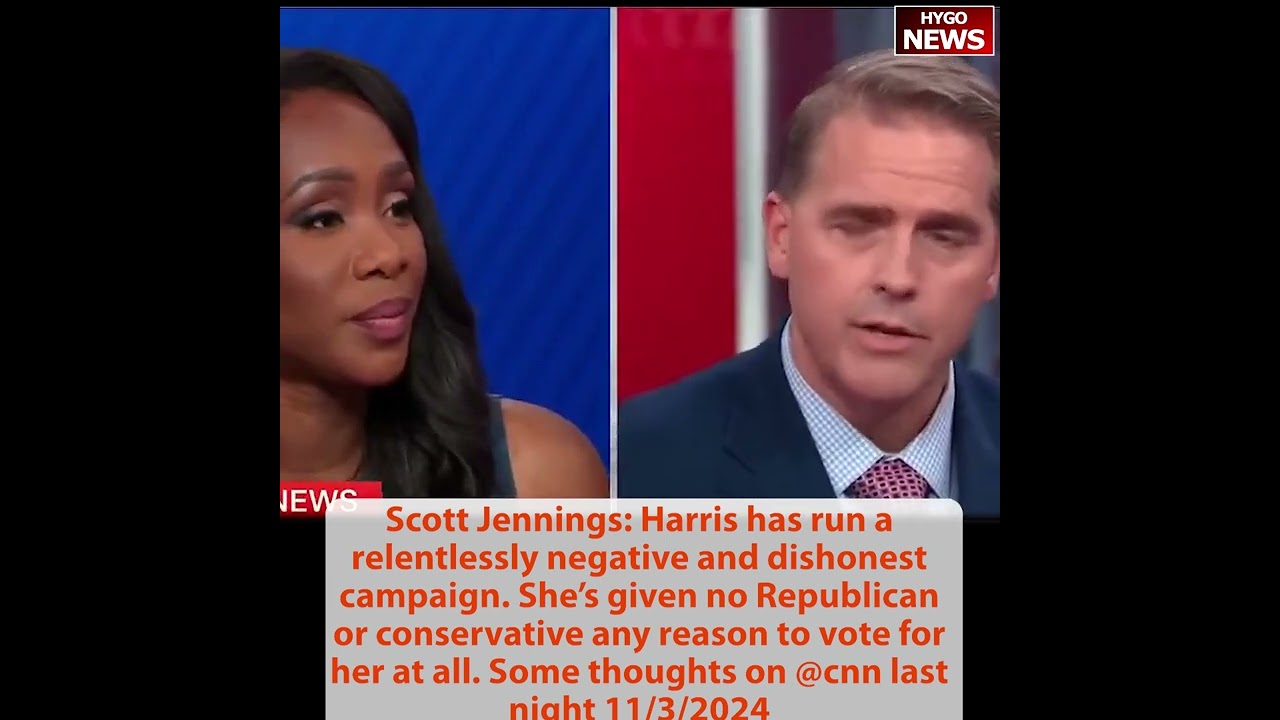 Jennings: Harris relentlessly negative & dishonest campaign, no reason Repub to vote for her at all