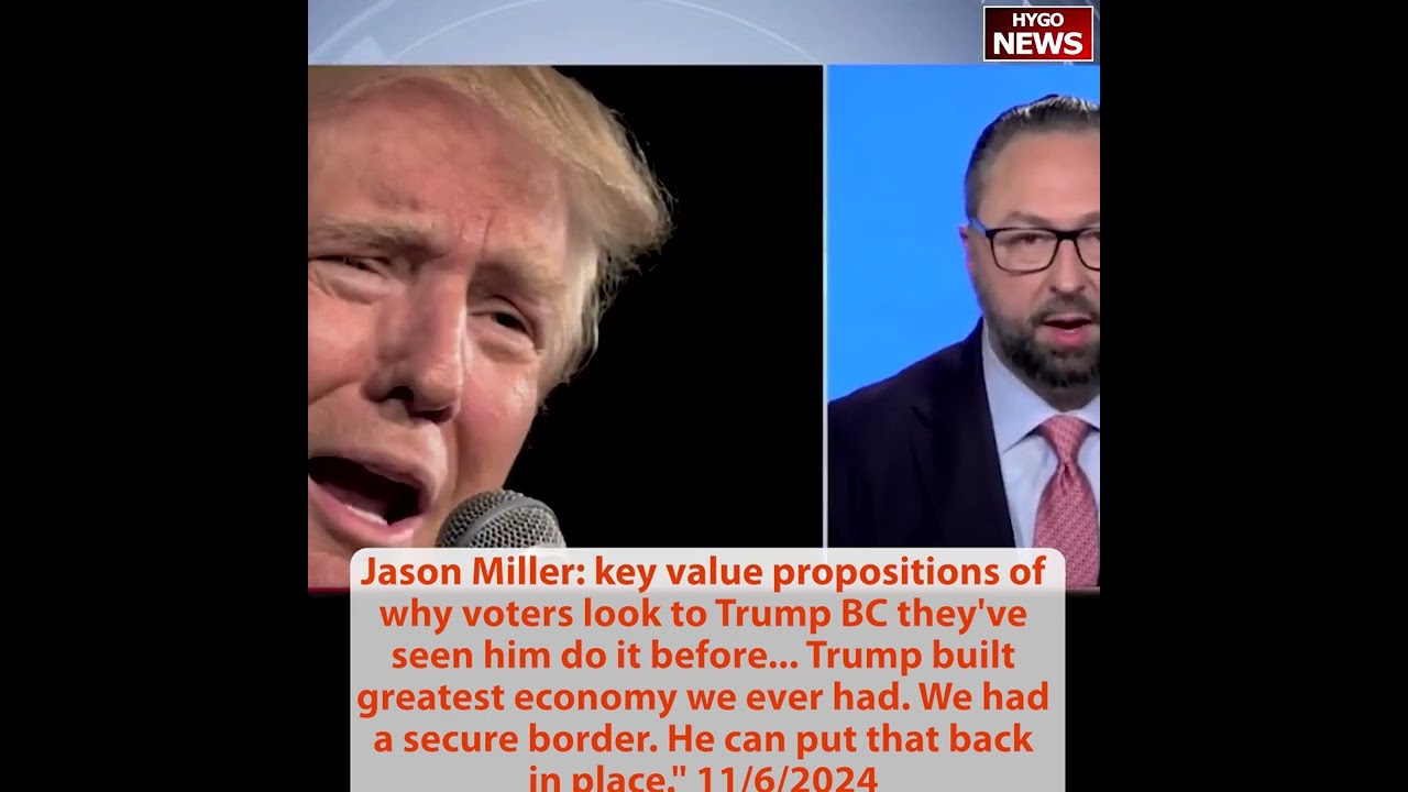 Jason Miller: Trump was in very good spirits last night, winning popular vote; can do it right away