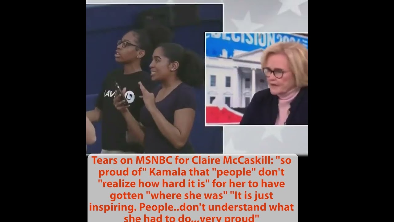 Tears on MSNBC: so proud of Kamala, consoling fellow progressives to fight “dark phase”