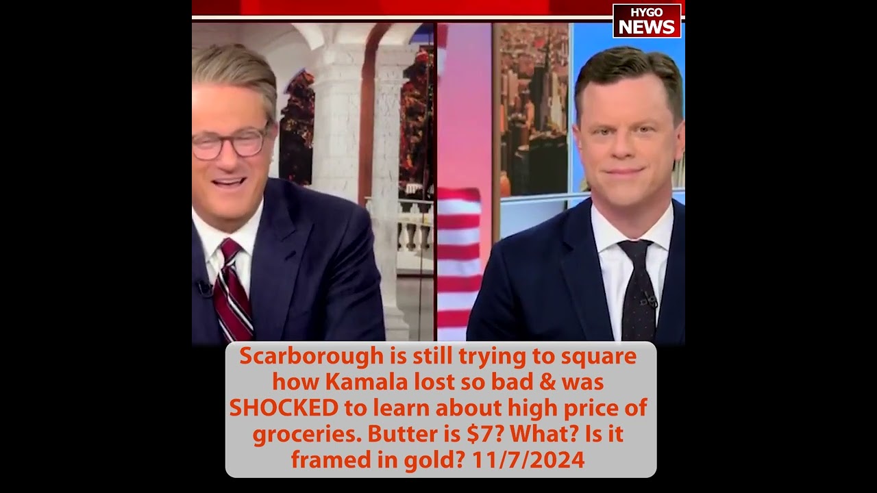 Morning Joe SHOCKED: Butter $7? Is it framed in gold? CNN: Obama produced Trump & Biden strengthen