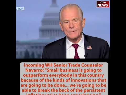 Trump pardoning Eric Adams？ Incoming WH Senior Trade Navarro: Small business going to outperform