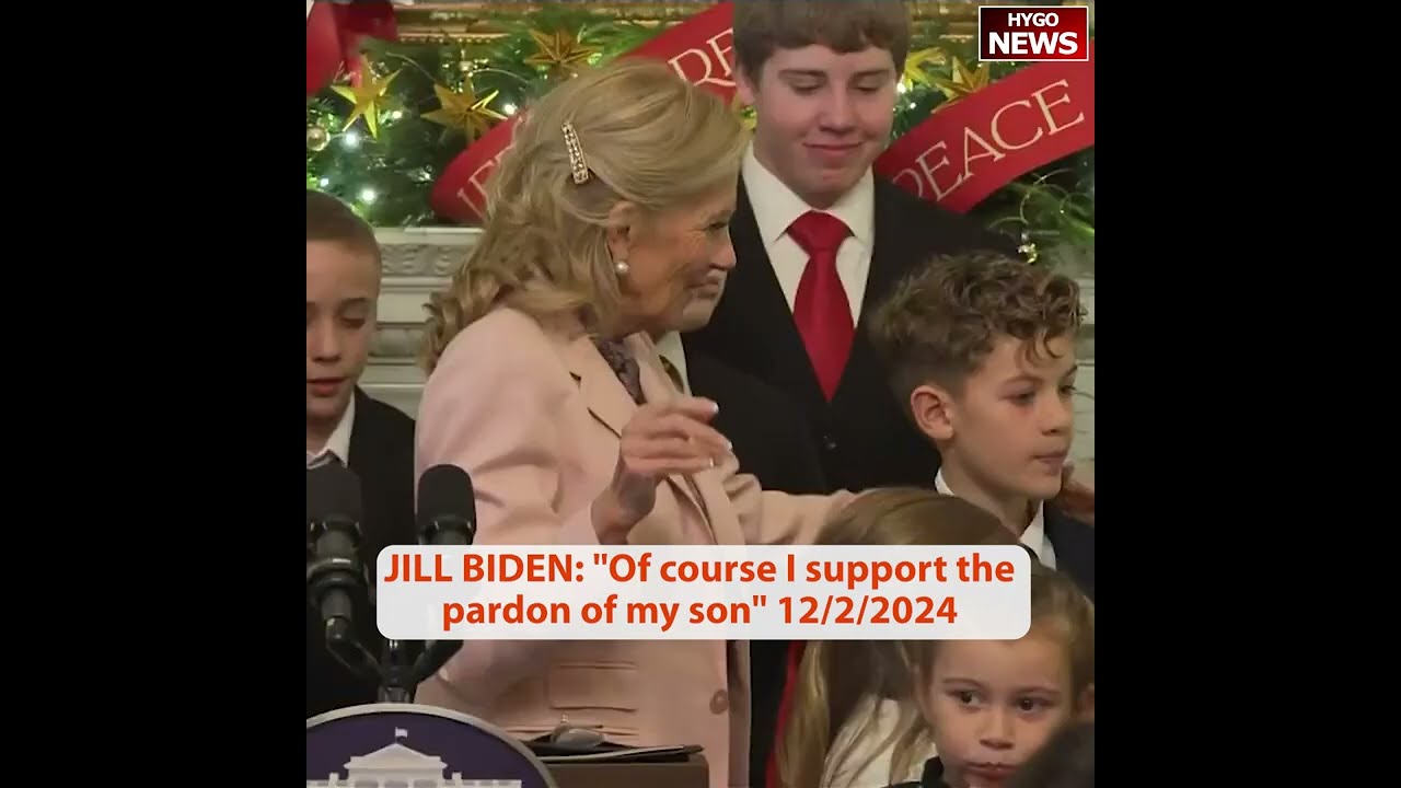 JILL BIDEN: Of course I support pardon of my son; pardon under mounting “pressure” from Jill; Dan G