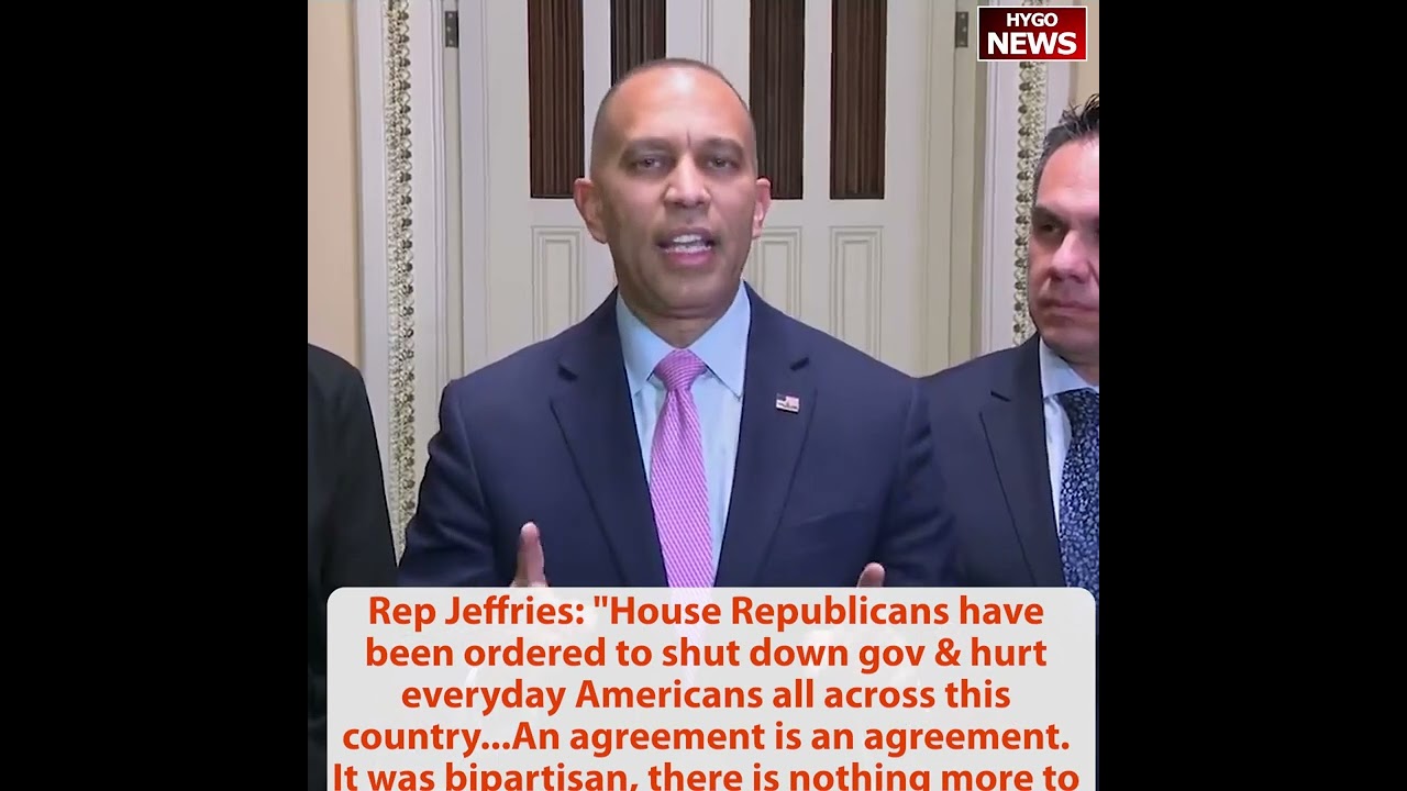 Rep Jeffries: House Republicans to shut down & hurt Americans; Biden on drones: Nothing nefarious