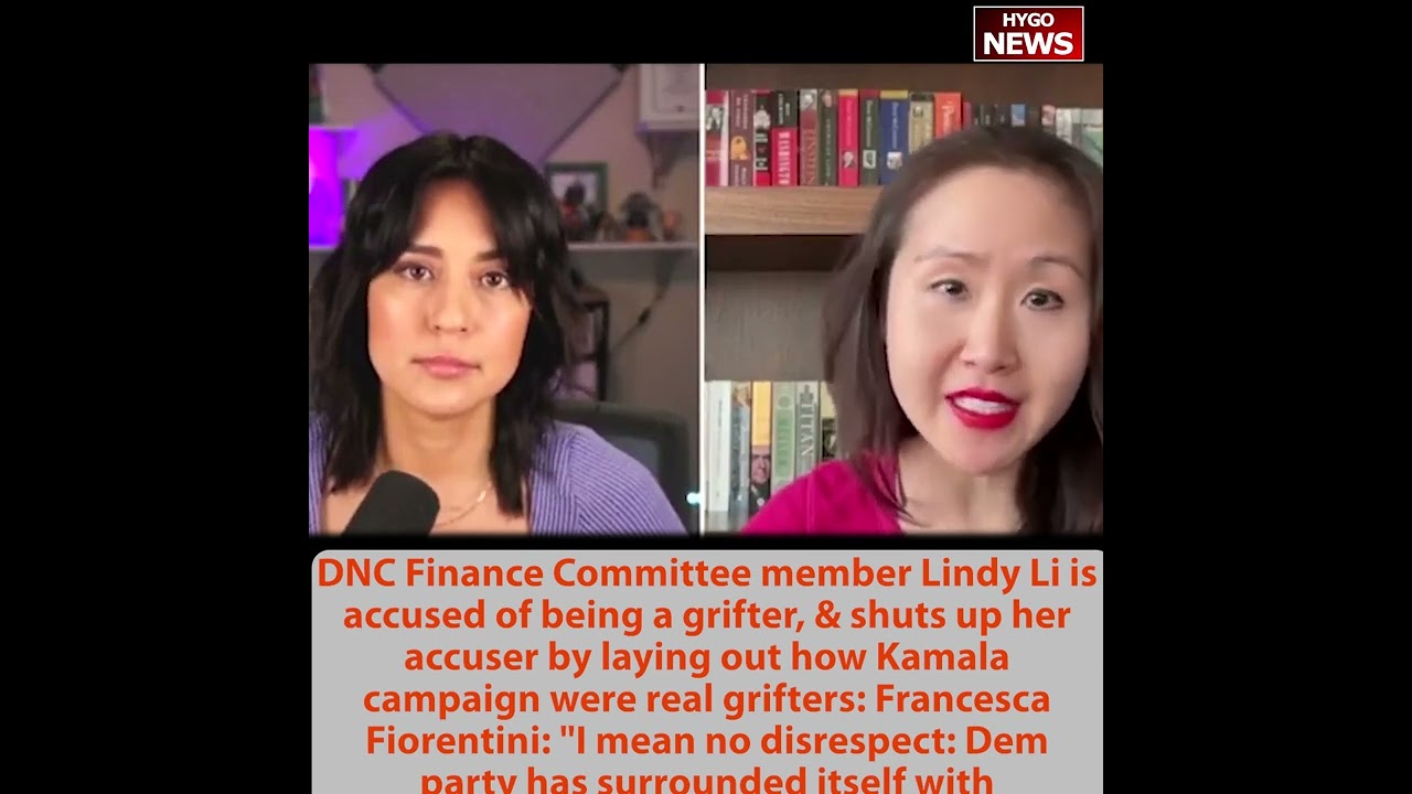 DNC Lindy Li is accused of being grifter: Kamala campaign real grifters, lost millions, election