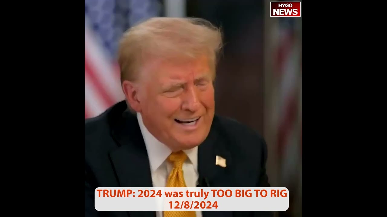 TRUMP: 2024 was truly TOO BIG TO RIG, only lowering prices; Stephen Miller: border & tax reform