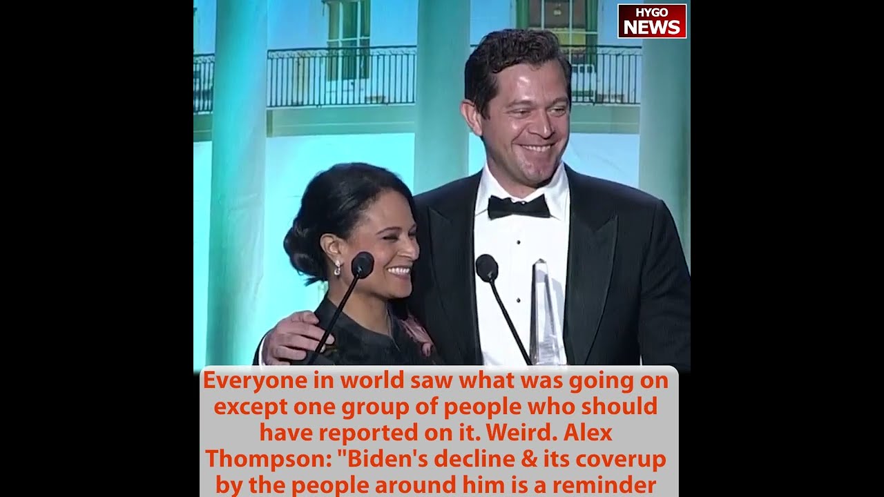 Biden’s decline & its coverup Aldo Beckman Award, Thompson called out press for failing to report