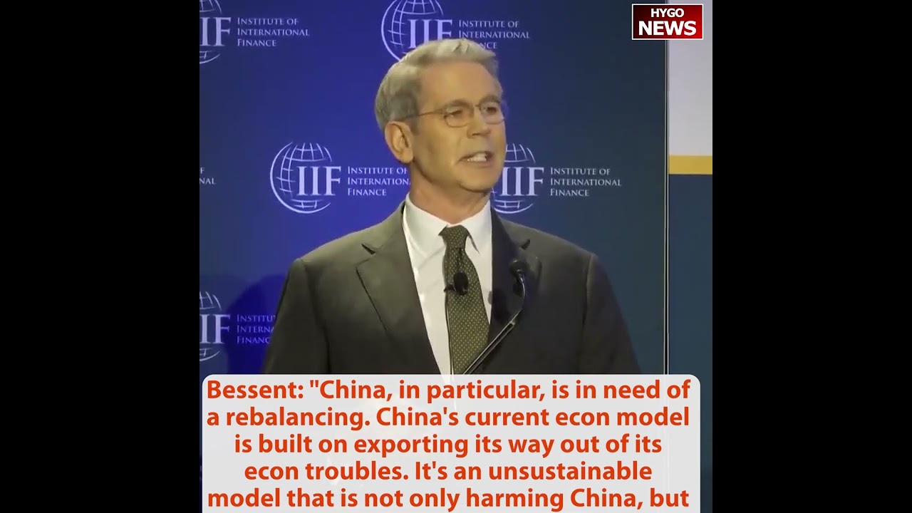Sec Bessent: IMF disproportionate social issues; China distortive policies & opaque currency, export