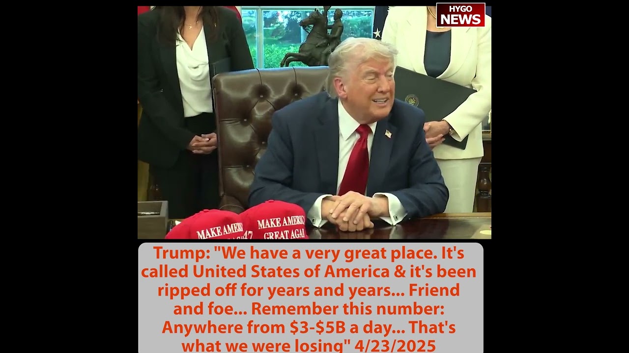 Trump: US been ripped off for years by Friend & foe $3-$5B a day