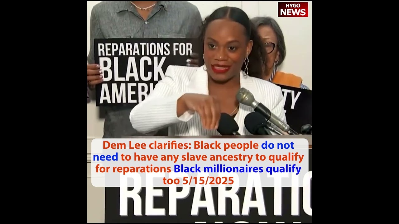Rep. Summer Lee clarifies: Black millionaires qualify reparations too; Al Green filed impeachment