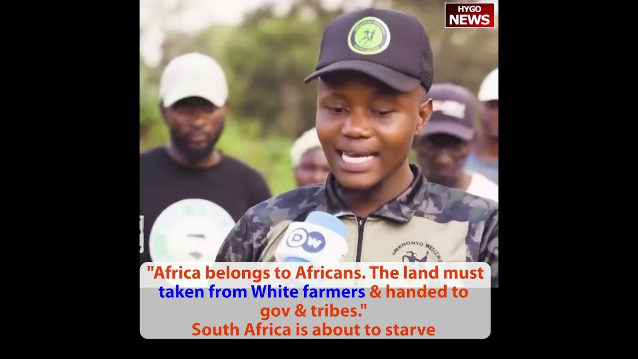 Africa land must taken from White farmers; Gov Tim Walz ICE Gestapo; Mayor putting blacks ahead of