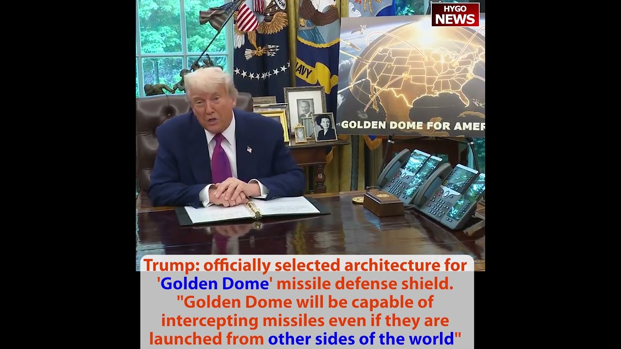 Schumer BIG MAD Big, Beautiful Bill end Green New Scam; Trump: Golden Dome missile defense shield