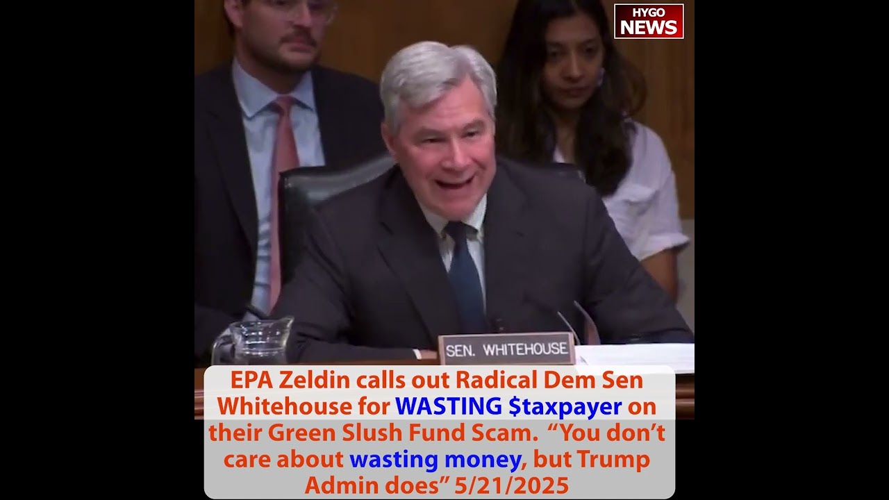Dem: You revoked her visa?! RUBIO: yes, PROUDLY; EPA Zeldin calls out Radical Dem WASTING $taxpayer
