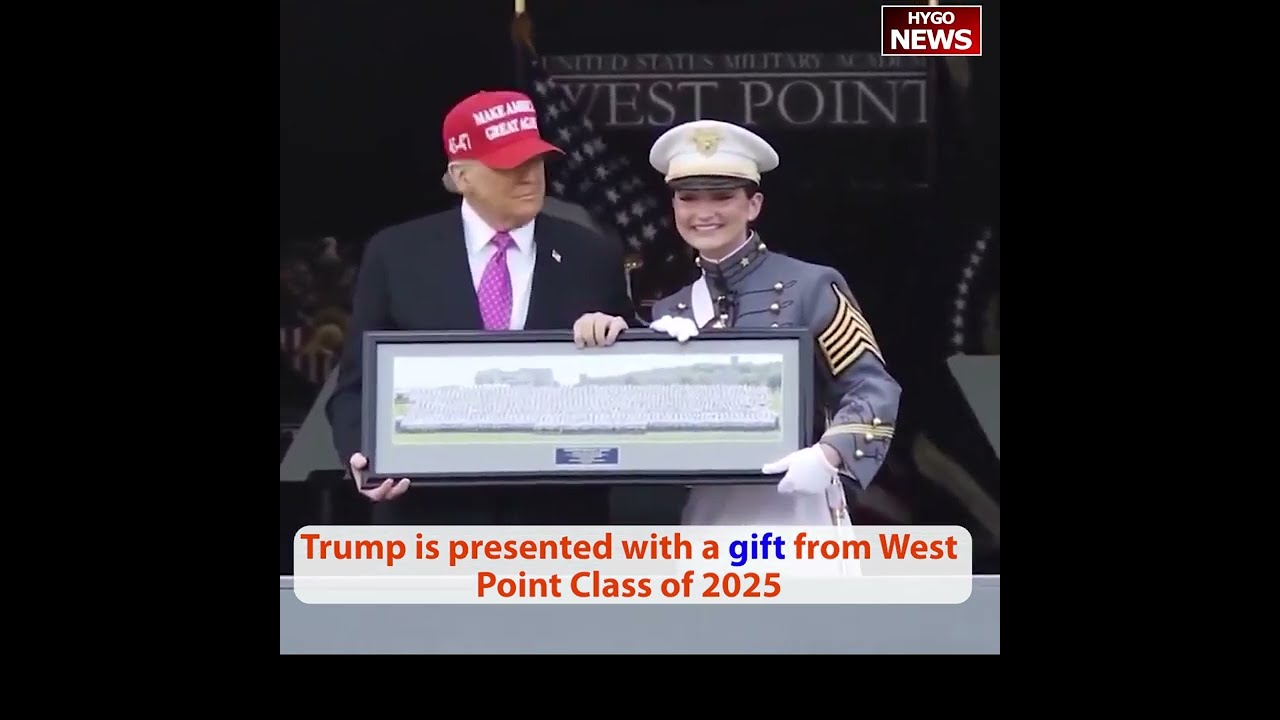 Trump at West Point: never forget most ELITE & storied military academy, stock options vs honor