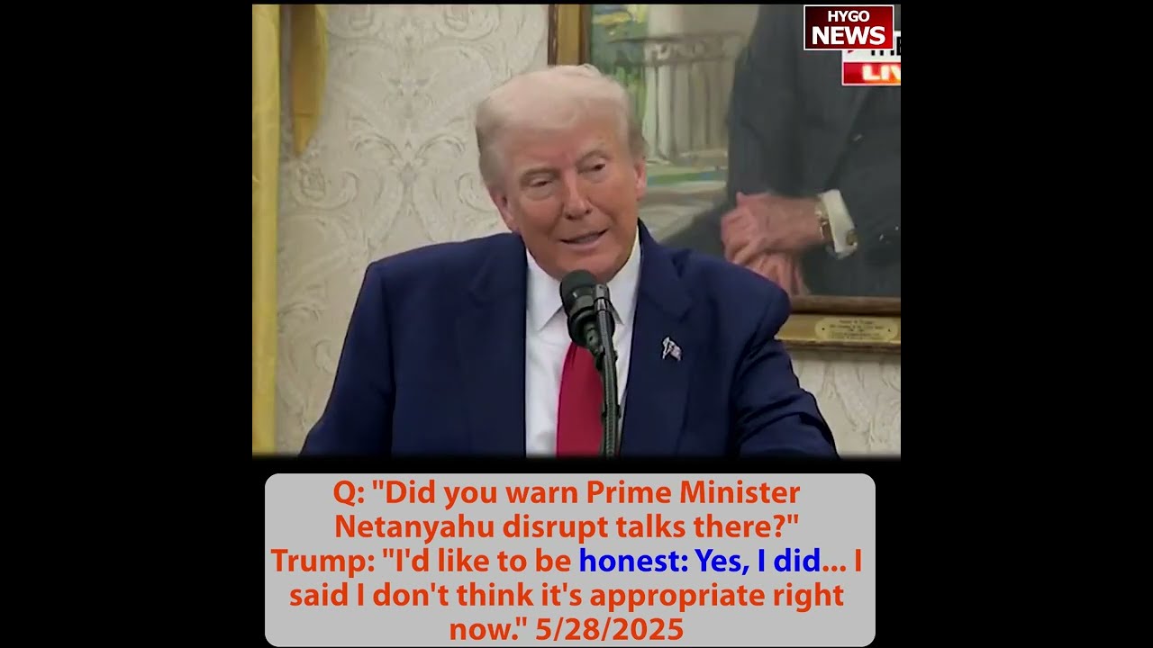 Q: Putin actually wants to end war? Trump: I can’t tell you that; Netanyahu disrupt talks; VP: