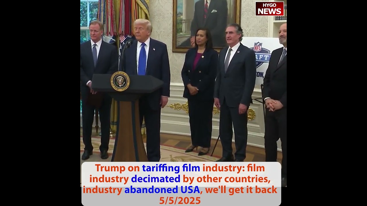 Trump re-open Alcatraz Prison, tariffing film, EO on gain-of-function research leak out endangering