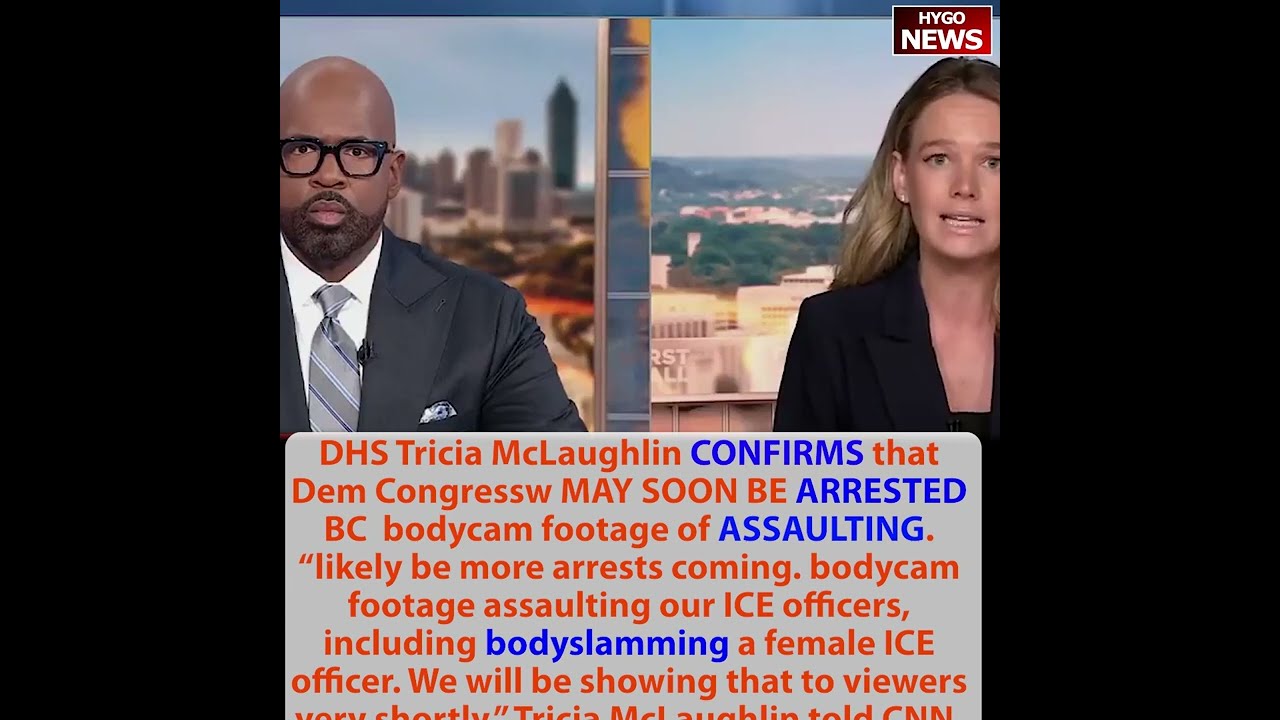 ICE Bodycam Footage Shows Dem Rep LaMonica McIver BODYSLAMMING; DHS SPOX: more arrests coming