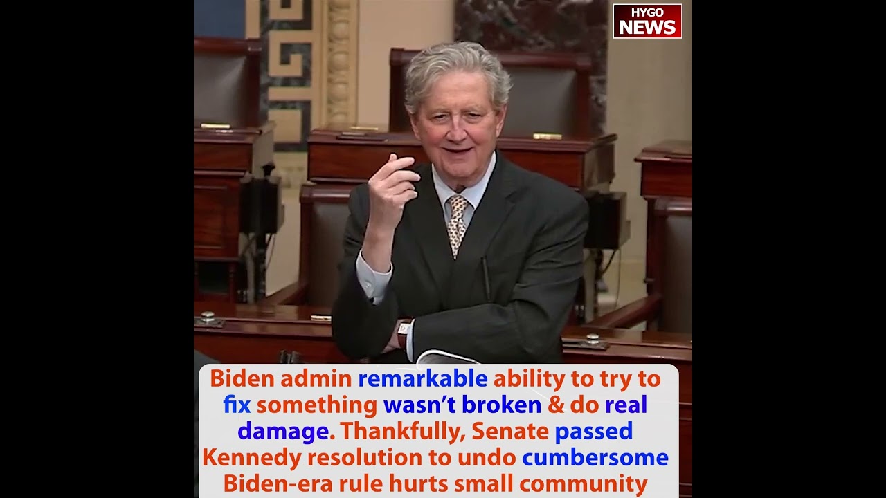 Kennedy: Biden admin remarkable ability to do real damage cumbersome Biden rule hurts small banks
