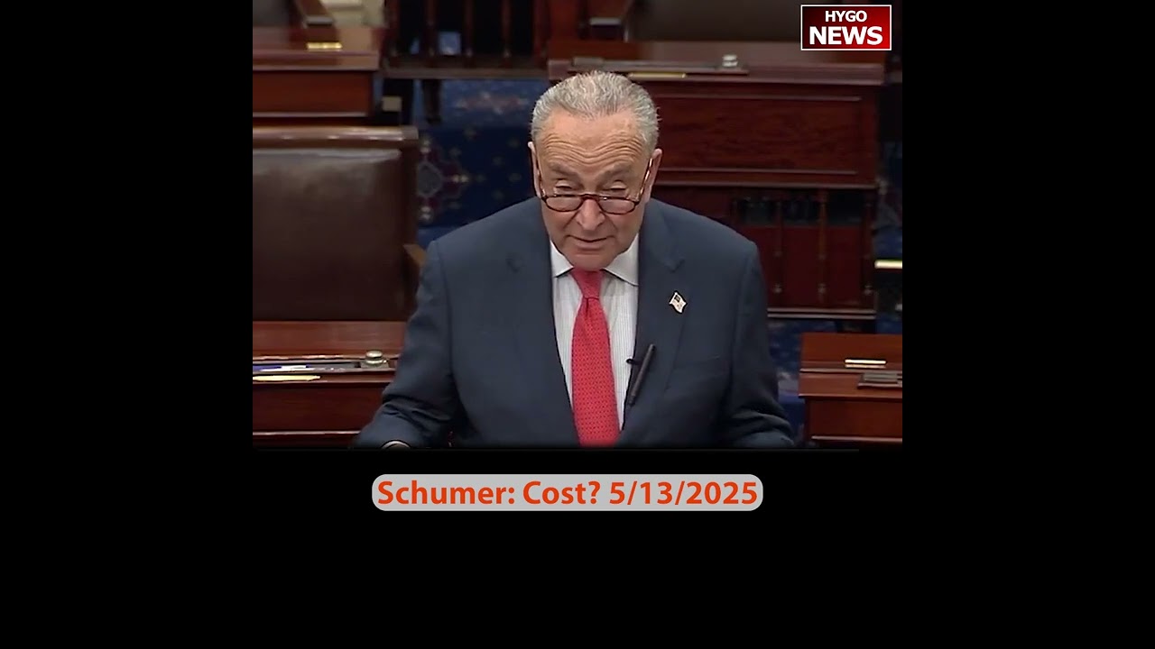 Schumer: blanket hold nominees, deeply troubling Qatari free plane, unethical, Emoluments Clause