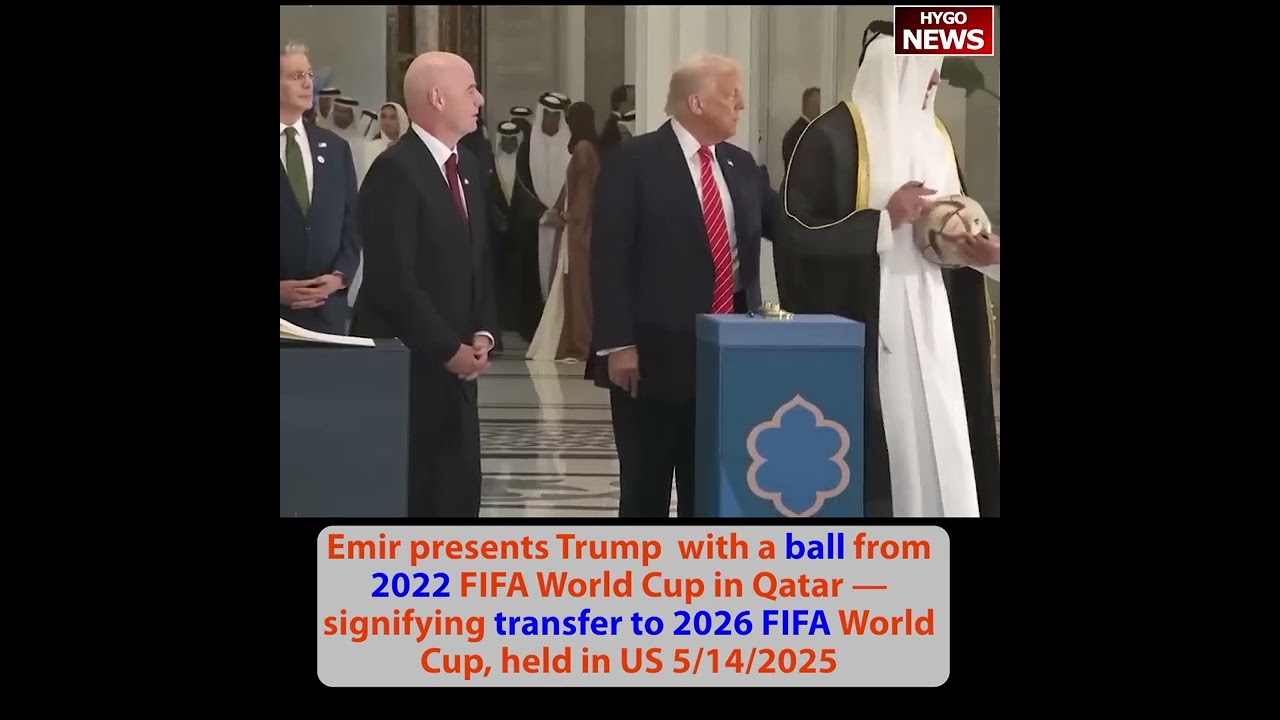 Trump: deal with Iran cease nuclear; Emir 2022 ball FIFA World Cup in Qatar to 2026 FIFA World Cup