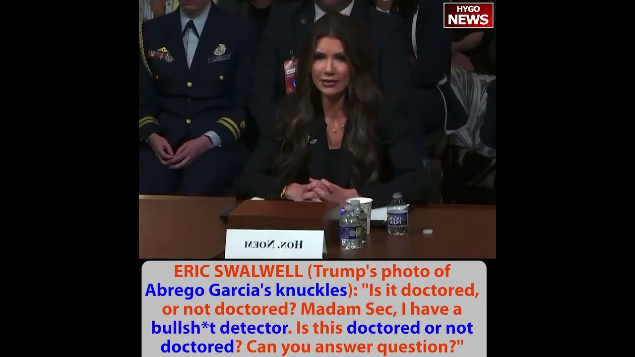 Dem pushes to bring illegal alien Kilmar Abrego Garcia back, Kristi Noem slams Dem ERIC SWALWELL