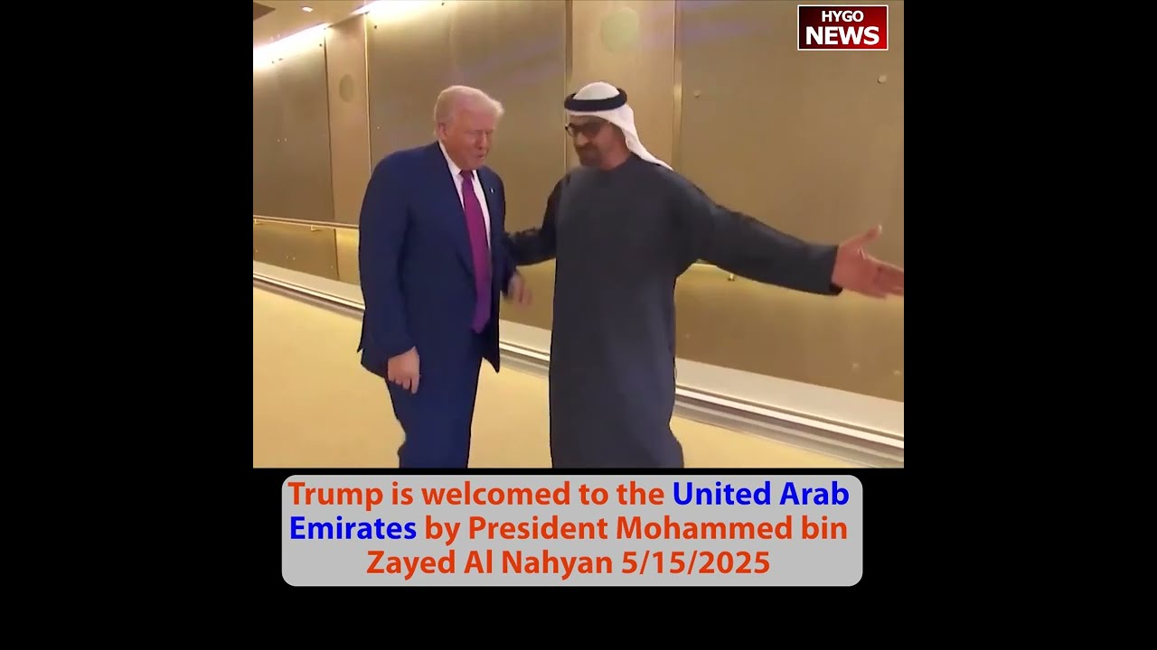 Trump on Victory Day for WWII: without us they’re speaking German, a little Japanese; welcomed UAE