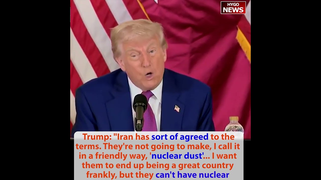 Trump: The media has been very fair, hard time saying bad record tour raise $3.5T-$4T, 4M jobs; Iran