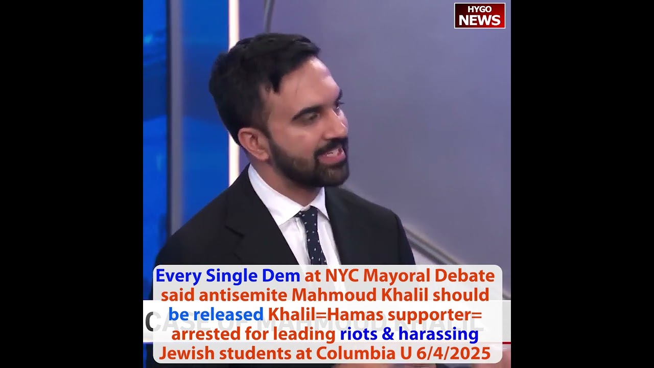 WOW. Socialist & Dem NYC Mayoral Candidate keep NYC sanctuary city; Jewish State of Israel