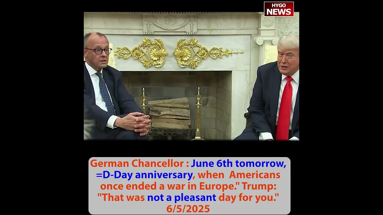 Fraternal Order: No Tax on Overtime; German Chancellor: tomorrow D-Day; Thune: Failure not option