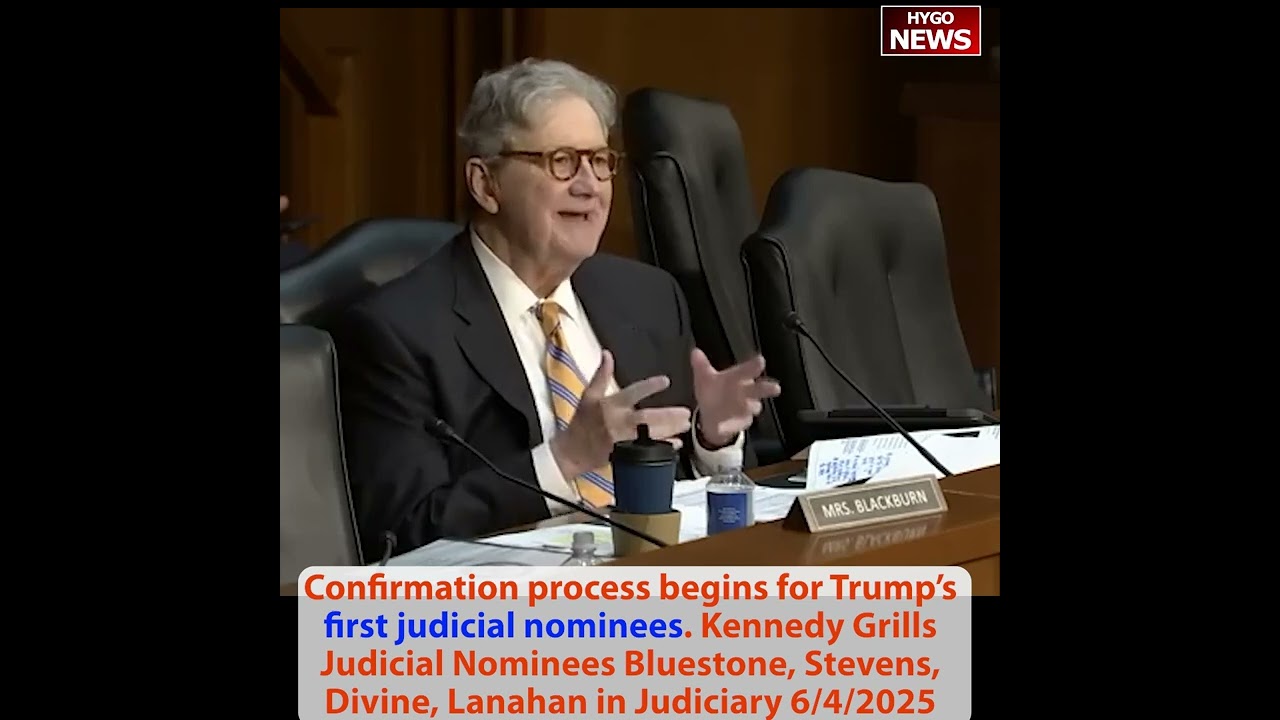 Kennedy Grills first judicial nominations Trump’s 2nd term Bluestone, Stevens, Divine, Lanahan