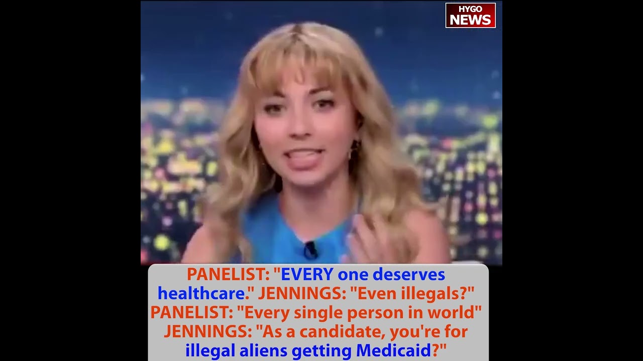 Snarky Dem Embarrassing Blunder bananas; EVERY one deserves healthcare, illegal aliens Medicaid?
