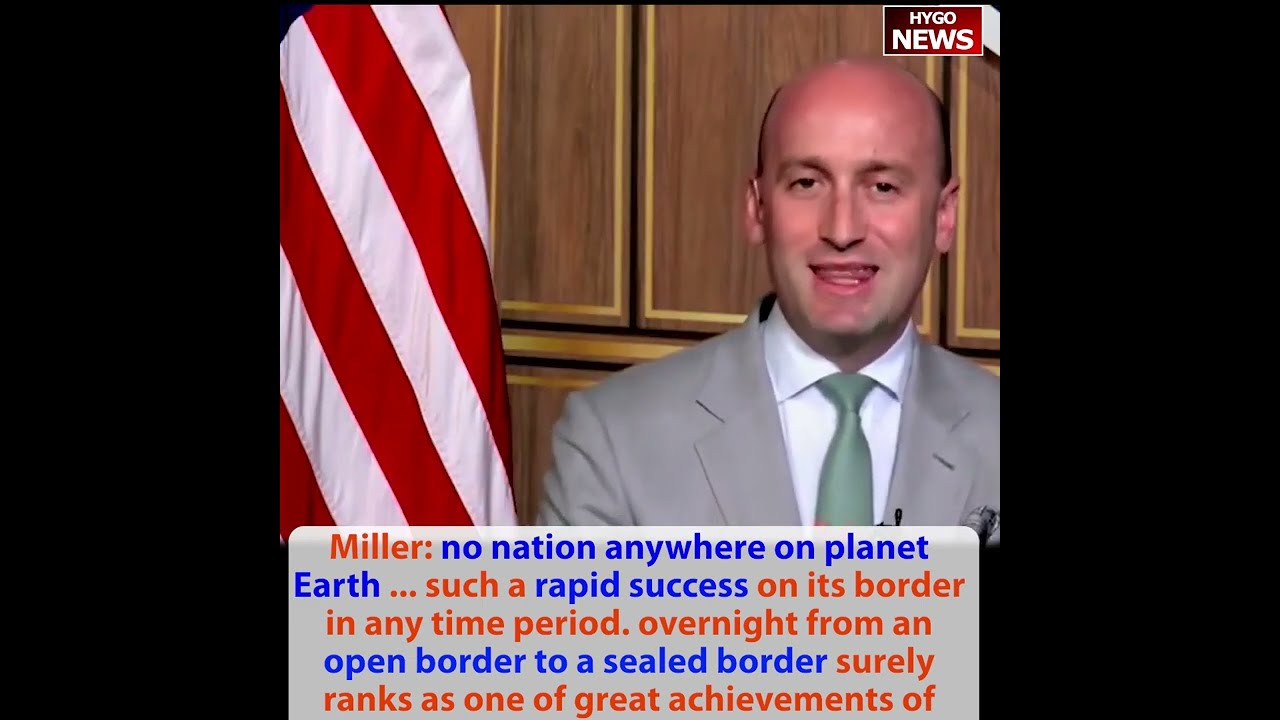Jennings attempts to explain deportation order to leftists; Miller on open border to sealed border