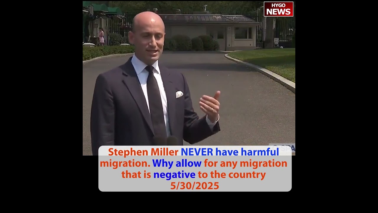 Miller: NEVER have harmful migration, negative to the country; Rep Goldman on ICE wearing masks