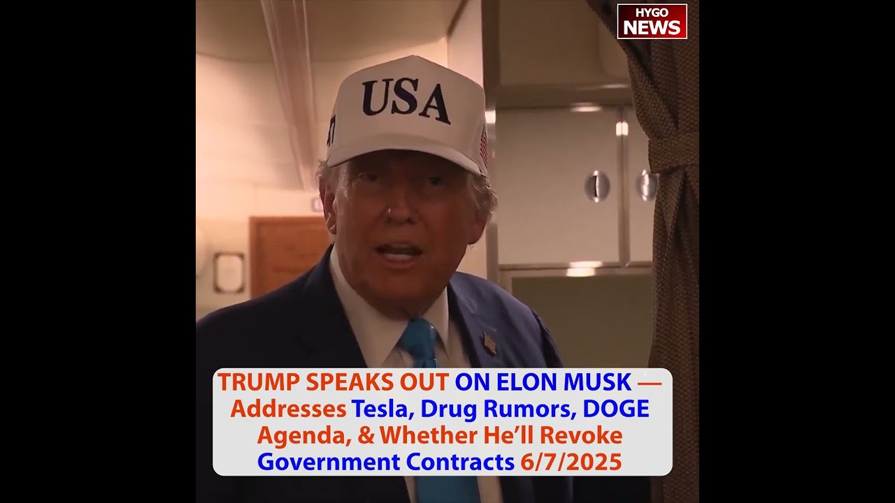 TRUMP SPEAKS OUT ON ELON MUSK — Tesla, Rumors, DOGE , & Whether He’ll Revoke Government Contracts