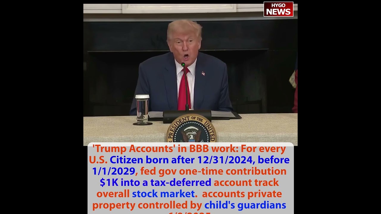 Trump to Greta Thunberg: Anger Management; Trump Accounts: Index Fund; Bondi: cinderblocks FBI